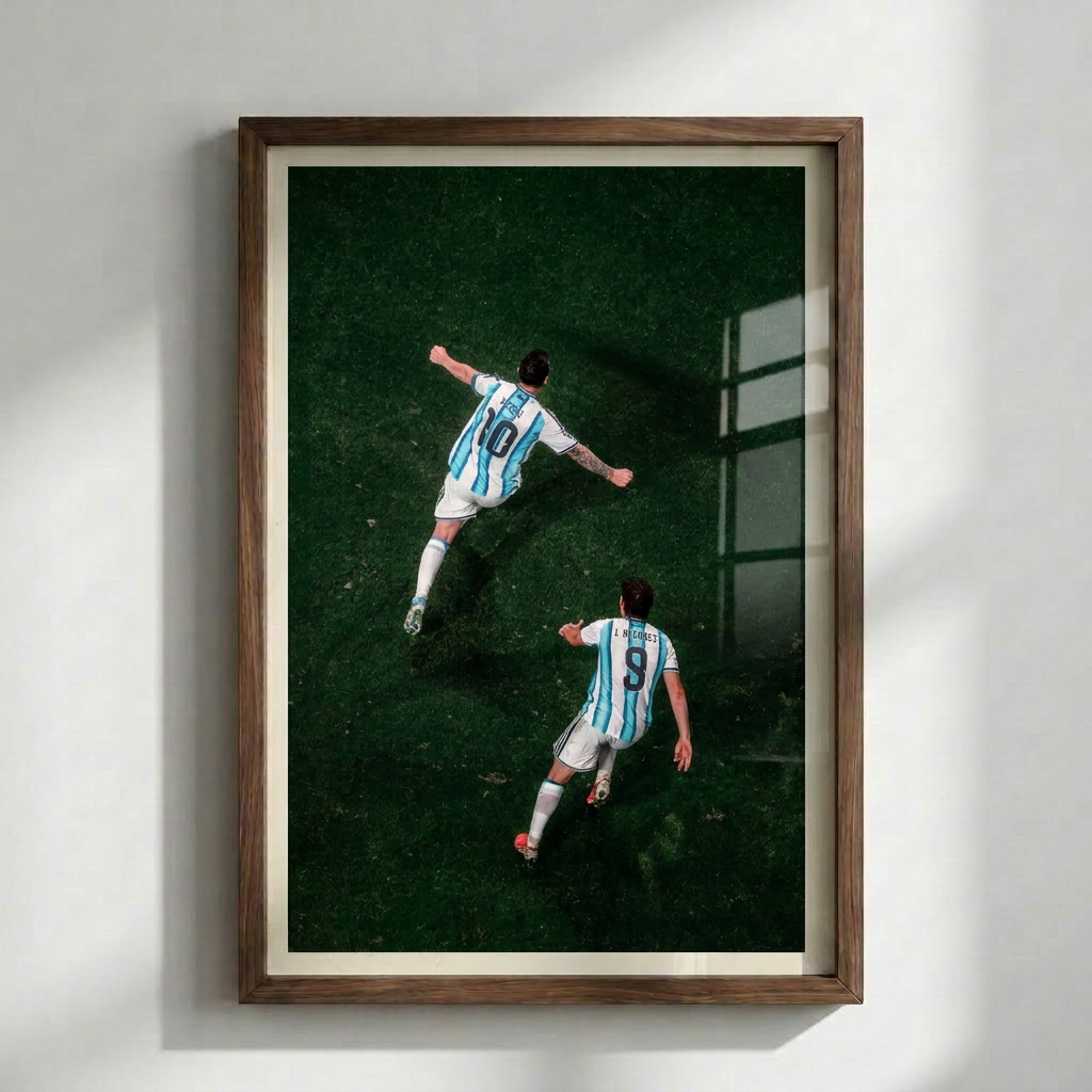 Pack Messi 5 fotografías + 1 wall-art de regalo · Formato digital