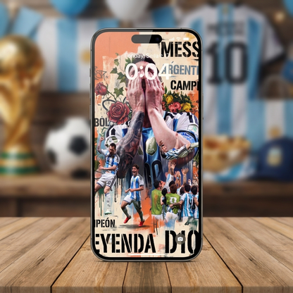 Pack Messi 5 fotografías + 1 wall-art de regalo · Formato digital